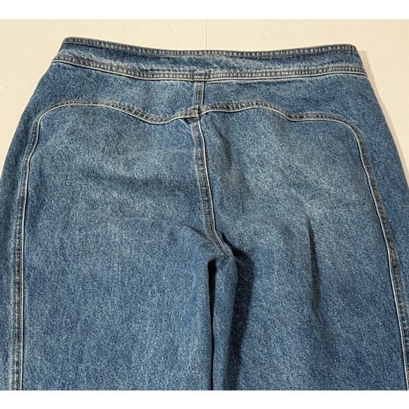 We the Free Wide Leg High-Rise Jeans, Size M - Picture 4 of 7